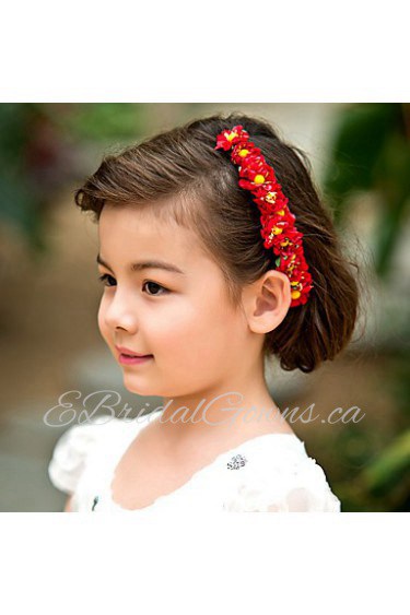 Women's / Flower Girl's Paper Headpiece-Wedding / Special Occasion Headbands / Flowers