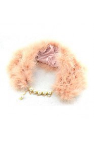 Gorgeous Alloy With Pearl/Fur Women's Necklace