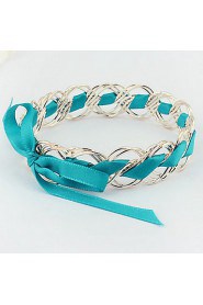 Korean Ribbon Bowknot Pearl Multilayer Bracelet(More Colors)