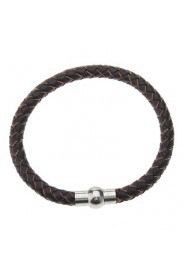 Leather Weave Series Bracelet