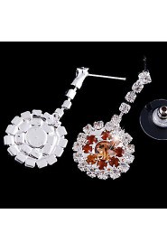 Jewelry Set Women's Birthday / Gift / Party / Special Occasion Jewelry Sets Alloy Rhinestone Necklaces / Earrings As the Picture