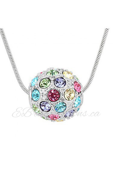 Women's Alloy Necklace Wedding/Party/Gift Crystal