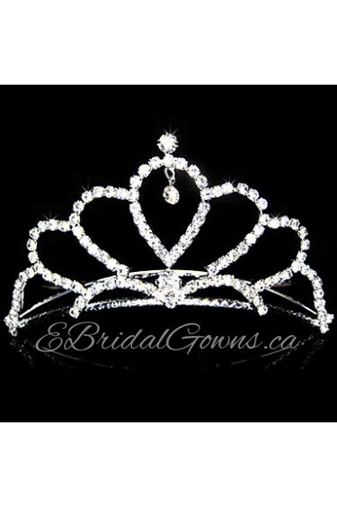 Gorgeous Alloy With Czech Rhinestones Wedding Bridal Tiara