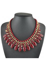 Women's Alloy/Resin Necklace Party/Daily