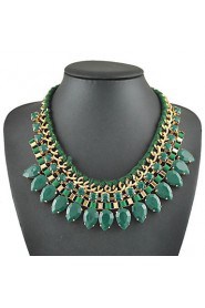 Women's Alloy/Resin Necklace Party/Daily