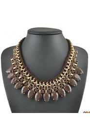 Women's Alloy/Resin Necklace Party/Daily