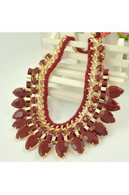 Women's Alloy/Resin Necklace Party/Daily