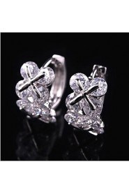 Fashion Personality High Grade Zircon Earrings