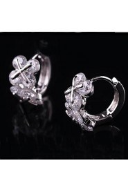 Fashion Personality High Grade Zircon Earrings