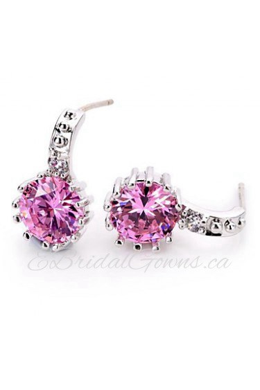 Stud Earrings Couples'/Kid's/Women's Cubic Zirconia Earring Cubic Zirconia