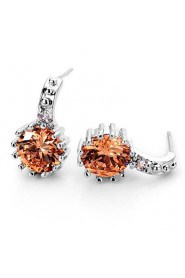 Stud Earrings Couples'/Kid's/Women's Cubic Zirconia Earring Cubic Zirconia