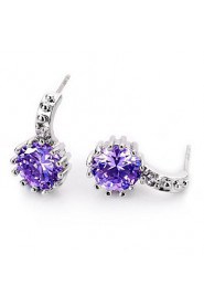 Stud Earrings Couples'/Kid's/Women's Cubic Zirconia Earring Cubic Zirconia