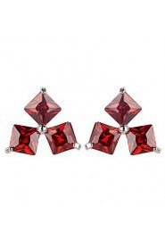 Stud Earrings Couples'/Kid's/Women's Cubic Zirconia Earring Cubic Zirconia