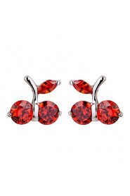 Stud Earrings Couples'/Kid's/Women's Cubic Zirconia Earring Cubic Zirconia