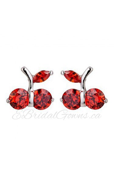 Stud Earrings Couples'/Kid's/Women's Cubic Zirconia Earring Cubic Zirconia