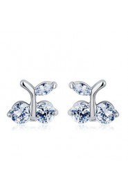 Stud Earrings Couples'/Kid's/Women's Cubic Zirconia Earring Cubic Zirconia