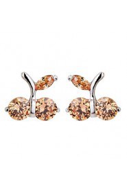 Stud Earrings Couples'/Kid's/Women's Cubic Zirconia Earring Cubic Zirconia