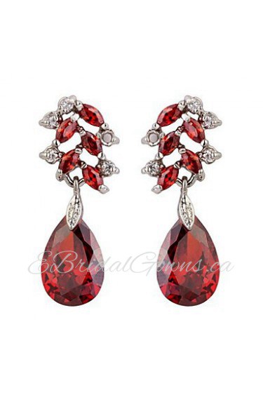 Drop Earrings Couples'/Kid's/Women's Cubic Zirconia Earring Cubic Zirconia