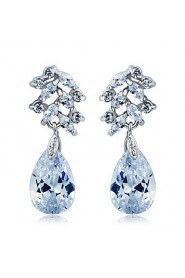 Drop Earrings Couples'/Kid's/Women's Cubic Zirconia Earring Cubic Zirconia