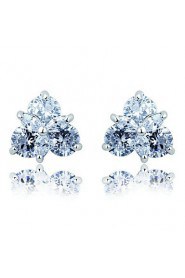 Stud Earrings Couples'/Kid's/Women's Cubic Zirconia Earring Cubic Zirconia