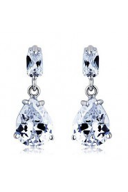 Drop Earrings Couples'/Kid's/Women's Cubic Zirconia Earring Cubic Zirconia