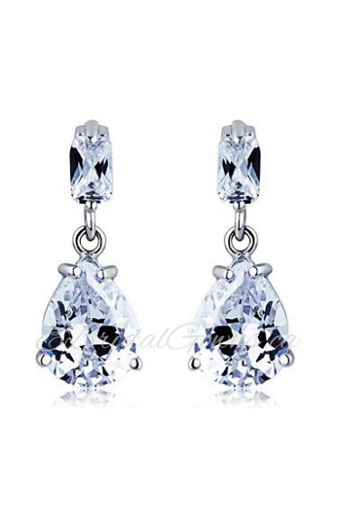 Drop Earrings Couples'/Kid's/Women's Cubic Zirconia Earring Cubic Zirconia