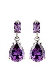 Drop Earrings Couples'/Kid's/Women's Cubic Zirconia Earring Cubic Zirconia