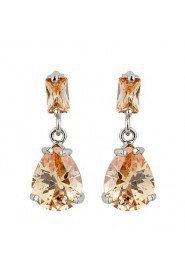 Drop Earrings Couples'/Kid's/Women's Cubic Zirconia Earring Cubic Zirconia