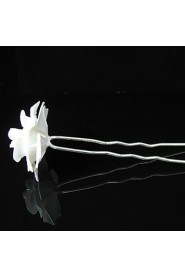 Women's / Flower Girl's Alloy / Paper Headpiece-Wedding / Special Occasion / Casual / Outdoor Hair Pin Clear Round