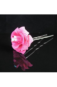 Women's / Flower Girl's Alloy / Paper Headpiece-Wedding / Special Occasion / Casual / Outdoor Hair Pin Clear Round