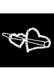 Flower Girl's Alloy Headpiece-Wedding / Special Occasion / Casual / Outdoor Hair Pin Clear Round