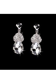 Jewelry Set Women's Anniversary / Wedding / Engagement / Birthday / Gift / Party / Special Occasion Jewelry Sets AlloyRhinestone / Cubic