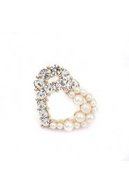 Stud Earrings Women's Alloy Earring Imitation Pearl/Rhinestone