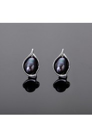 Stud Earrings Women's Alloy Earring Imitation Pearl