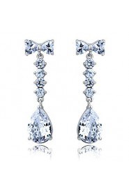 Drop Earrings Women's Alloy Earring Cubic Zirconia