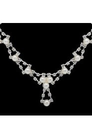 Jewelry Set Women's Anniversary / Wedding / Engagement / Birthday / Gift / Party / Special Occasion Jewelry Sets AlloyImitation Pearl /