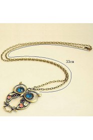 Women's Alloy Necklace Birthday / Gift / Party / Daily / Special Occasion / Causal Rhinestone