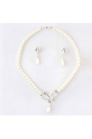 Jewelry Set Women's Anniversary / Wedding / Engagement / Birthday / Gift / Party / Daily / Special Occasion Jewelry Sets AlloyImitation