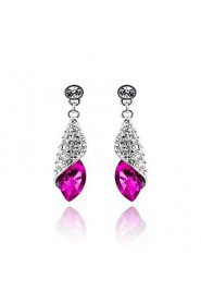 Fabulous Alloy Irregular Crystal Earring(More Colors)