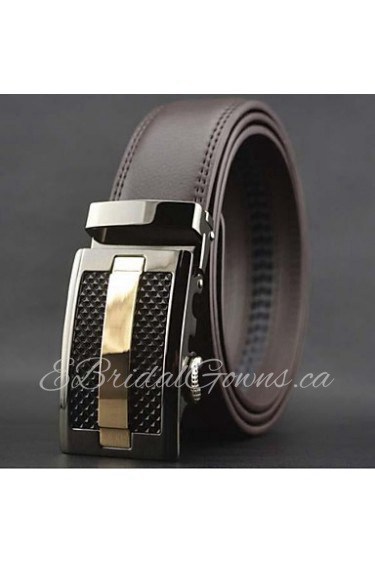 Men's Fashion Leisure Automatic Buckle Belt