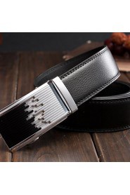 Men Waist Belt/ Wide Belt,Vintage/ Party/ Work/ Casual Alloy/ Leather All Seasons