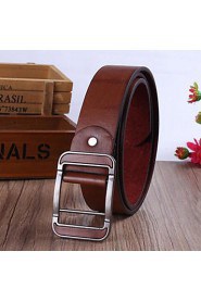 Men Waist Belt,Work/ Casual Alloy/ Leather All Seasons