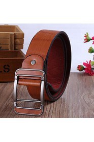 Men Waist Belt,Work/ Casual Alloy/ Leather All Seasons