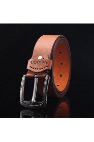 Men's Concise Leather Belt