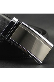 Men's Automatic Buckle Genuine Leather Belt