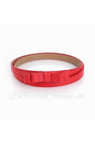 Women Skinny Belt/ Waist Belt,Cute/ Casual Alloy/ Leather All Seasons