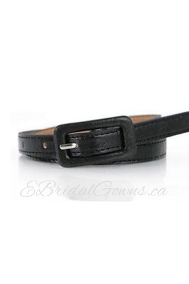 Women Skinny Belt,Cute Leather All Seasons