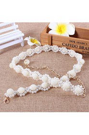 Women Other Pearl Chain,Vintage/ Cute/ Party/ Casual Alloy