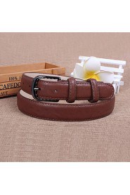 Women Leather Fashion Korean style Wide Belt,Vintage/ Cute/ Party/ Casual Alloy