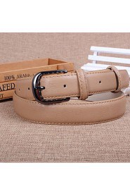 Women Leather Fashion Korean style Wide Belt,Vintage/ Cute/ Party/ Casual Alloy